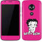 Betty Boop Pink Background Moto E5 Play Skin